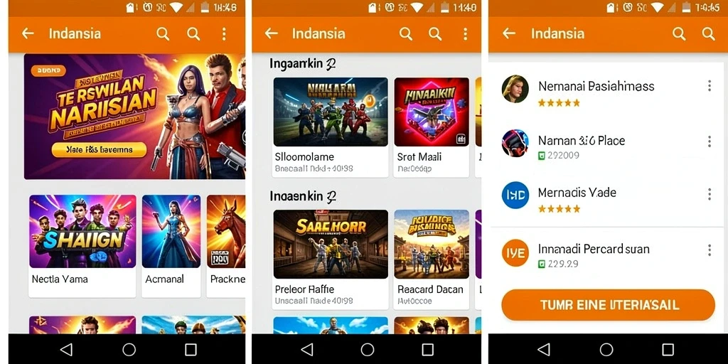 Tampilan grafis yang memukau saat bermain.