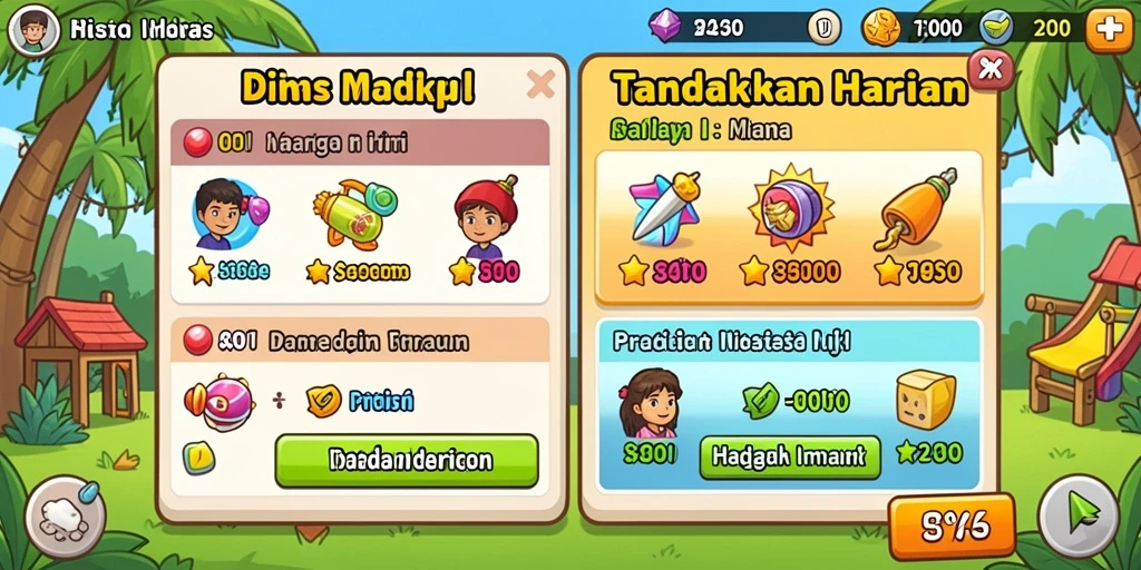 Tampilan antarmuka yang ramah pengguna.