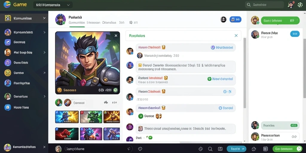 Screenshot menampilkan antarmuka permainan yang menawan.