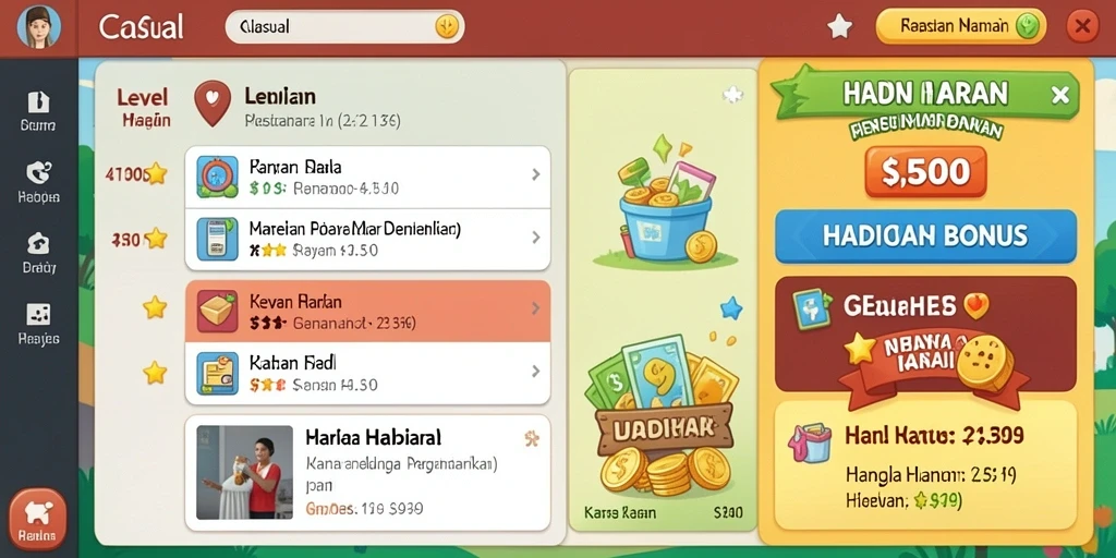 Tampilan antarmuka yang menarik dan mudah digunakan.