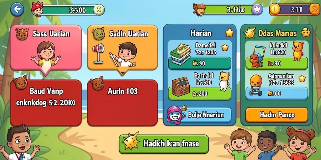 Tampilan antarmuka yang menarik dan responsif.