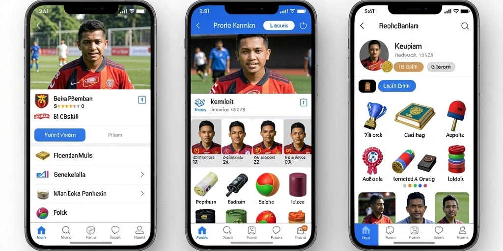 Tampilan antarmuka yang user-friendly dan menarik.