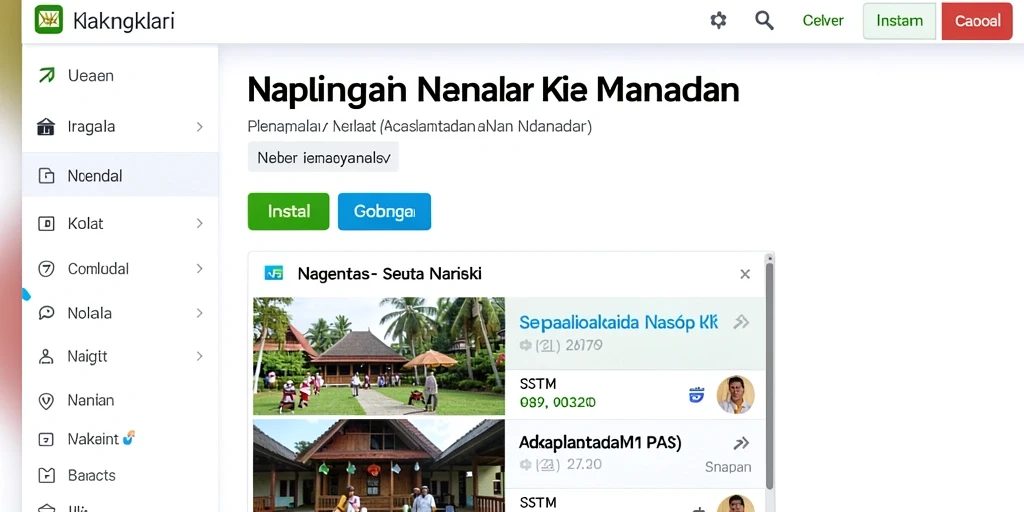 Screenshot menampilkan karakter utama INDAAA dalam aksi.