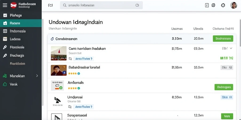 Tampilan antarmuka yang user-friendly dan menarik.
