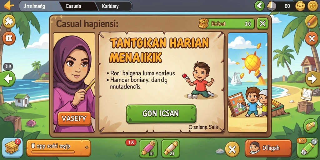 Tampilan antarmuka yang menarik dan mudah digunakan.