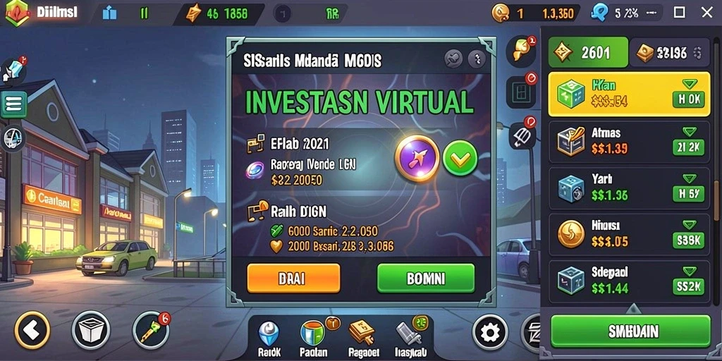 Tampilan awal game MUSANGWIN yang menarik dan interaktif.