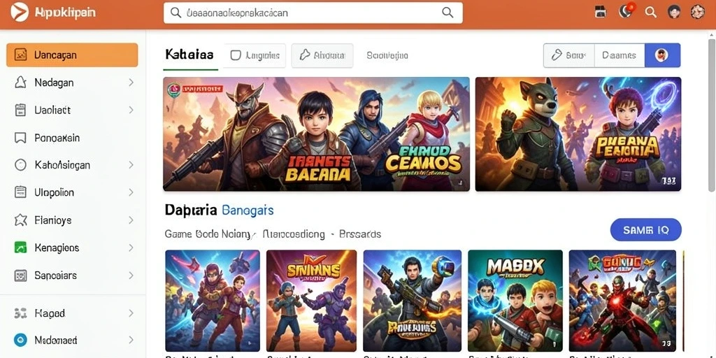 Tampilan antarmuka yang intuitif dan ramah pengguna.