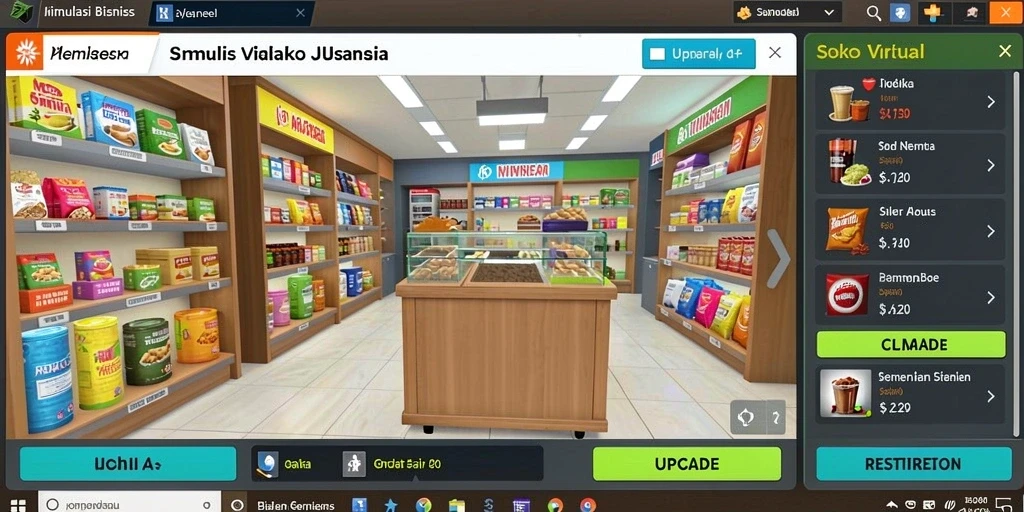 Tampilan antarmuka yang ramah pengguna.