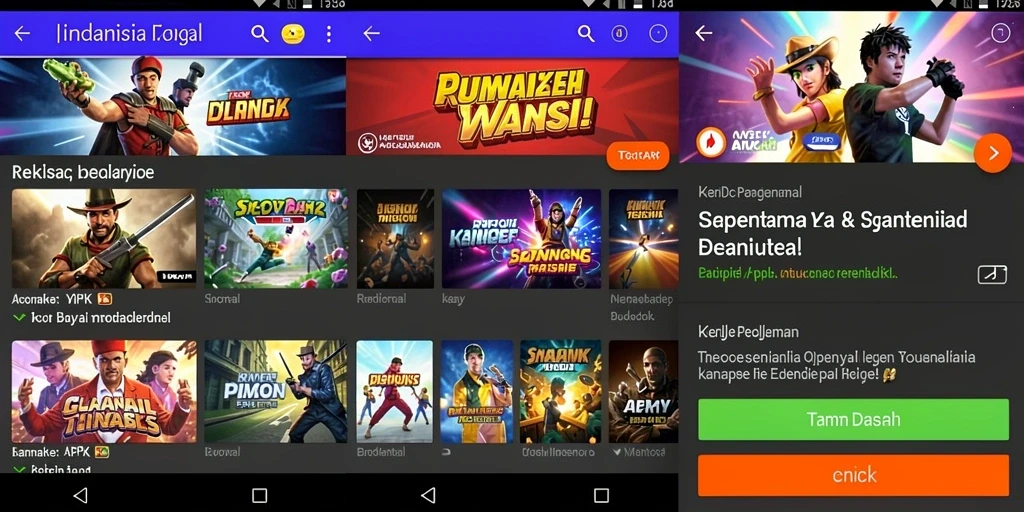 Tampilan grafis yang menakjubkan dan penuh warna.