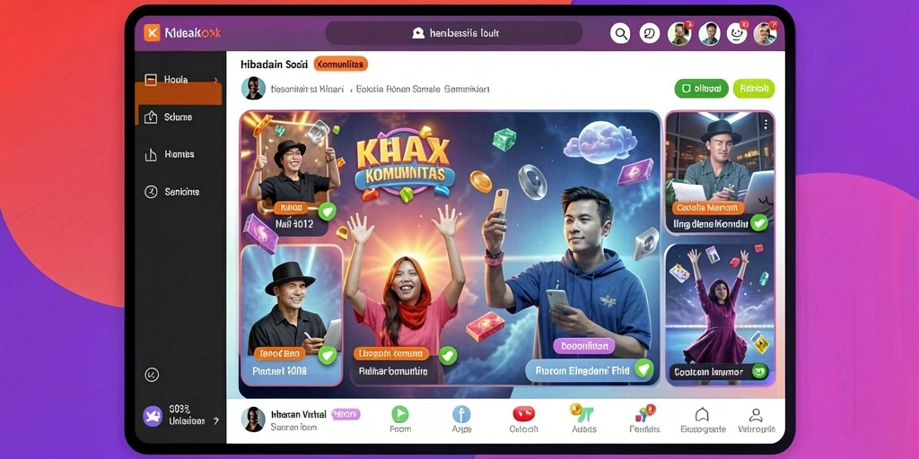 Tampilan antarmuka yang user-friendly dan menarik.
