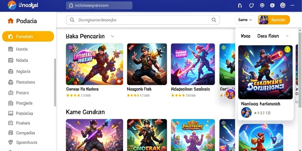 Tampilan antarmuka yang user-friendly dan menarik.