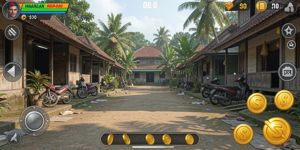 Screenshot menampilkan karakter baru yang ditambahkan.